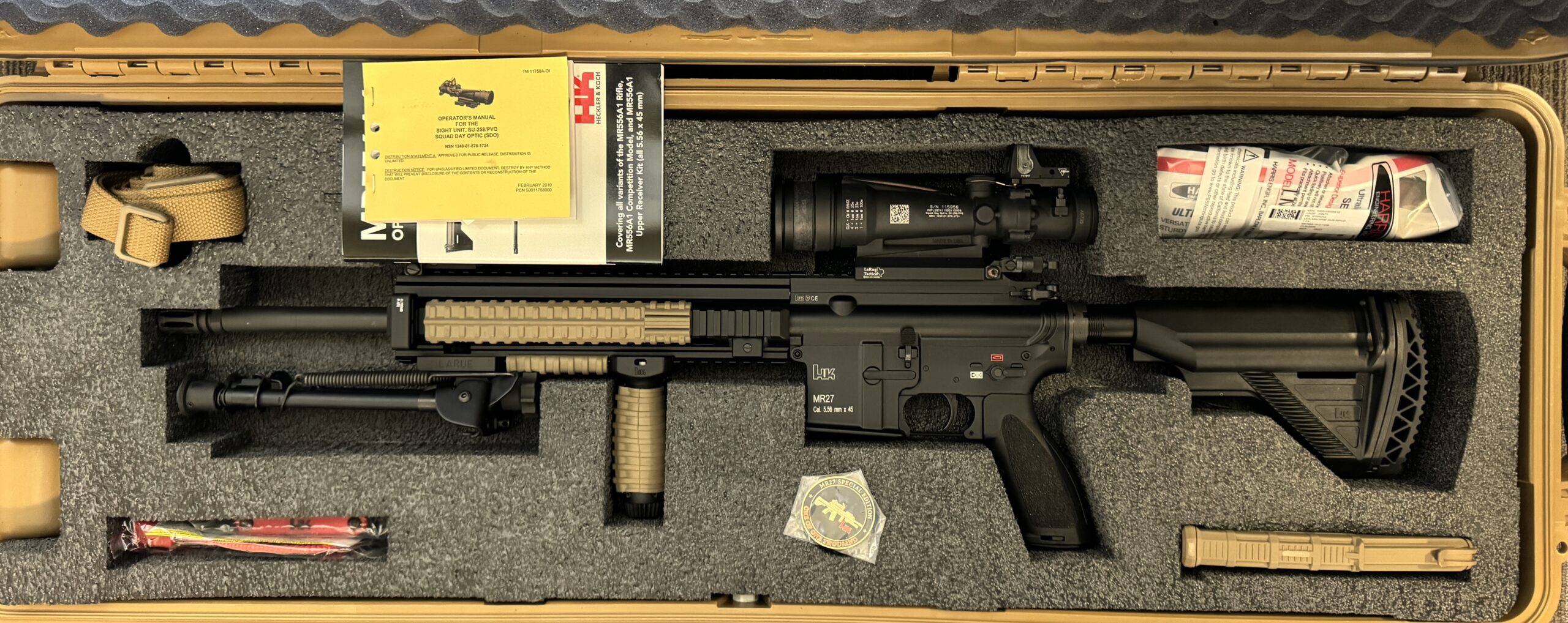 Heckler & Koch MR27 Tribute Rifle 5.56×45 – JDI Firearms, Inc.