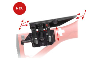 Grünig+Elmiger Adjustable Cheek Riser - Swiss Solid Stock RH